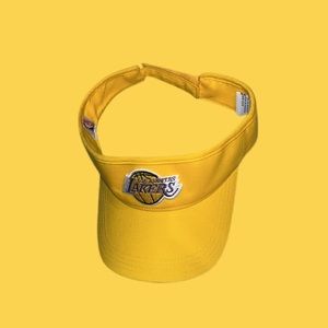 Vintage NBA LA Lakers Tennis Visor